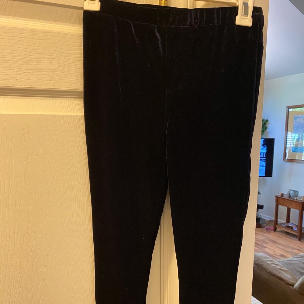 Girls’ Velvet Pants